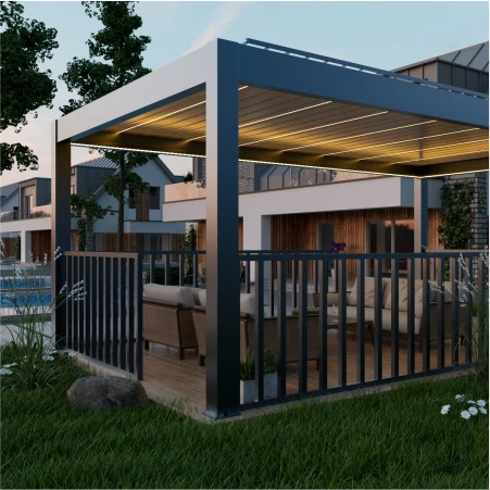 Hluav taws xob phau ntawv Pergola